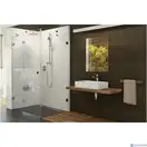 Душевая кабина Ravak Brilliant BSDPS-100/100 L хром+transparent (0ULA0A00Z1) фото 3 Aquada.com.ua