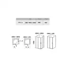 Душевая кабина Ravak Chrome (профиль - белый; стекло - Transparent (прозрачный)) h=1950 мм (1QV70100Z1) фото 2 Aquada.com.ua
