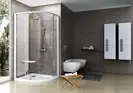 Душевая кабина Ravak Pivot (профиль - белый; стекло - Transparent (прозрачный)) PSKK3-100, h=1900 мм (376AA100Z1)