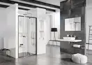 Откидное сиденье Ravak Ovo B (белый мат/чёрный) (B8F0000046) фото 3 Aquada.com.ua