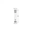 Душовий шланг 1500 Grohe Silverflex (28364000)