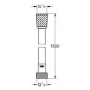 Душовий шланг Grohe Rotaflex (28409001)