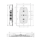 HANSGROHE Верхній душ, Raindance Rainmaker, хром (28417000)