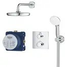 Душова система прихованого монтажу з термостатом Grohe Grohtherm Convent. Concealed (34729000)
