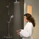 Hansgrohe Crometta 160 Душевая система с термостатом, хром (27264400)