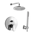 Душевая система Paffoni Shower скрытого монтажа со смесителем с верхним душем Ø300 мм (цвет - хром) (DS300HOLE3CANDY) фото 1 Aquada.com.ua