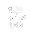 Душевая система скрытого монтажа Paffoni Collections Shower 520х160 мм (DS3jet4hole) фото 2 Aquada.com.ua