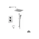 Душевая система скрытого монтажа Paffoni Shower 300х300 мм (DSLEQ 518) фото 2 Aquada.com.ua