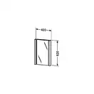 Зеркало с подсветкой Duravit 2nd Floor 400 х 620 мм (2F964508585) фото 2 Aquada.com.ua