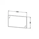 Зеркало с подсветкой Duravit 1200 х 700 мм, сенсорний выкл (LM7848) фото 3 Aquada.com.ua