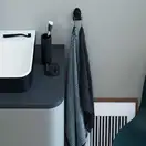Крючок двойной Duravit Starck T, чёрный матовый (0099304600) фото 2 Aquada.com.ua
