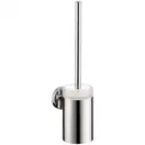 Щітка для унітазу Hansgrohe E / S з тримачем зі скла, хром (40522000)