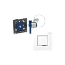 Система пневматического управления смывом писсуара Geberit Sigma 30 (пластикбелый/глянцевый хром/белый) (116.017.KJ.1) фото 2 Aquada.com.ua
