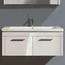 Тумба подвесная Duravit 2nd Floor 1180х490 мм белая глянцевая (2F644808585) фото 1 Aquada.com.ua