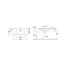 Тумба подвесная с раковиной 103 см Duravit (LC62424040+2336100000) фото 3 Aquada.com.ua
