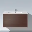 Тумба Duravit L-Cube 1020 х 481 мм + раковина Duravit ME by Starck 1030 x 490 мм (LC6242/69+2336100000) фото 1 Aquada.com.ua