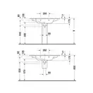 Тумба Duravit L-Cube 1020 х 481 мм + раковина Duravit ME by Starck 1030 x 490 мм (LC6242/69+2336100000) фото 3 Aquada.com.ua