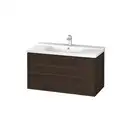 Тумба для раковины подвесная 1020x481 мм Duravit L-cube орех брашированный (LC625069) фото 1 Aquada.com.ua