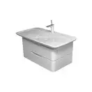 Тумба подвесная Duravit PuraVida 800х450 мм, белая глянцевая (PV676708585) фото 1 Aquada.com.ua