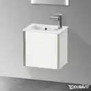 Тумба подвесная под раковину Duravit XViu 41 x 29 см, белый матовый (XV4024LB118) фото 2 Aquada.com.ua