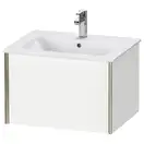 Тумба подвесная под раковину Duravit XViu 61 x 48 см, белый матовый (XV40250B118) фото 1 Aquada.com.ua