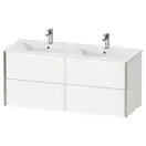 Тумба подвесная под раковину Duravit XViu 128 x 48 см белый матовый (XV41290B118) фото 1 Aquada.com.ua