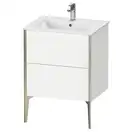 Тумба напольная под раковину Duravit XViu 61 x 48 см, белый матовый (XV44810B118) фото 1 Aquada.com.ua