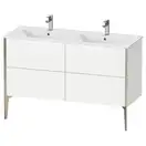 Тумба напольная под раковину Duravit XViu 128 x 48 см, белый матовый (XV44850B118) фото 1 Aquada.com.ua