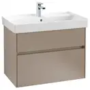 Тумба под умывальник 75,4 см Villeroy & Boch Collaro (Truffle Grey) (C01000VG) фото 1 Aquada.com.ua
