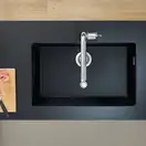 Hansgrohe S510-U660 Мойка кухонная, Stonegrey (43432290)