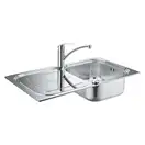 GROHE Комплект Мийка для кухні 860 x 500 мм з ексцентриком, 1 чаша + Eurosmart Змішувач одноважільний для (31565SD0)