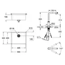 Набор Grohe мойка кухонная K700 31574DL0 + смеситель Minta Smartcontrol 31613DA0 (31574DL031613DA0)