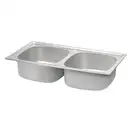 Кухонна мийка Qtap 7843-B Micro Decor 0,8 мм (QT7843BMICDEC08) (QT7843BMICDEC08) фото 4 Aquada.com.ua