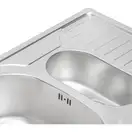 Кухонна мийка Qtap 7850-B Micro Decor 0,8 мм (QT7850BMICDEC08) (QT7850BMICDEC08) фото 6 Aquada.com.ua