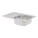 Кухонна мийка Qtap 7850 Micro Decor 0,8 мм (QT7850MICDEC08) (QT7850MICDEC08) фото 5 Aquada.com.ua