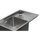 Кухонна мийка з кришкою та омивачем Qtap DC5638 Satin 3.0/1.2 мм (QTDC56383012) (QTDC56383012) фото 7 Aquada.com.ua