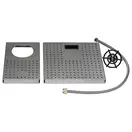 Кухонна мийка з кришкою та омивачем Qtap DC5638 Satin 3.0/1.2 мм (QTDC56383012) (QTDC56383012) фото 8 Aquada.com.ua