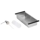 Набір 3 в 1 Qtap кухонна мийка DK6845R 3.0/1.2 мм Satin + сушарка + дозатор для миючого засобу (QTDK6845RSET3012) фото 9 Aquada.com.ua