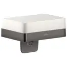 Мыльница Axor Universal Accessories, полированный чёрный хром/стекло матовое (42819330) фото 1 Aquada.com.ua