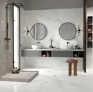 Керамогранит Mirage Jewels Statuario Venato 60 х 60 см (9 мм) глянцевый (JW 14 LUC 60x60) фото 2 Aquada.com.ua