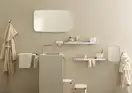 Полочка 150 мм Axor Universal Accessories, хром/стекло матовое (42840000) фото 2 Aquada.com.ua