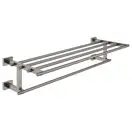 Полочка для полотенец 558 мм Grohe Essentials Cube, тёмный графит, матовый (40512AL1) фото 1 Aquada.com.ua