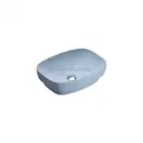 Раковина накладная на столешницу Catalano Green Lux / Colori 50 х 38 см, голубой матовый (150AGRLXAS) фото 1 Aquada.com.ua