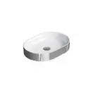 Раковина накладная на столешницу Catalano Horizon 50 х 35 см, Silver-white (150AHZBA) фото 1 Aquada.com.ua