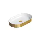 Раковина накладная на столешницу Catalano Horizon 60 х 35 см, Gold-white (160AHZBO) фото 1 Aquada.com.ua