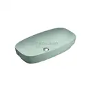 Раковина накладная на столешницу Catalano Green Lux / Colori 75 х 40 см, зелёный матовый (175AGRLXVS) фото 1 Aquada.com.ua