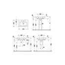 Раковина для мебели Duravit 2nd floor 60х43 см (0491600030) фото 2 Aquada.com.ua