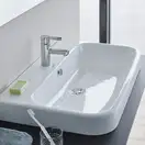 Раковина Duravit Happy D.2 65х50,5 см (без отв. под смеситель) (2318650060) фото 2 Aquada.com.ua