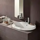 Geberit VariForm Раковина накладная, 50х40 см, белая (500.775.01.2)