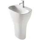 Раковина отдельностоящая Globo Genesis 60х40 см (GEM63.BI) фото 1 Aquada.com.ua